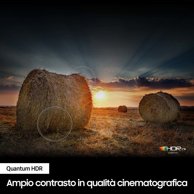 Samsung-Series-6-TV-QE50Q60CAUXZT-QLED-4K-Smart-TV-50--Processore-Quantum-4K-Lite-OTS-Lite-Black-2023