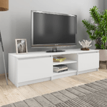 vidaXL Mobile Porta TV Bianco 140x40x35,5 cm in Legno ingegnerizzato