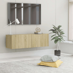 vidaXL Mobile Porta TV Rovere Sonoma 100x30x30 cm in Truciolato