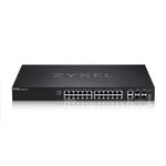 Zyxel SWITCH ZYXEL XGS2220-30 24P Gigabit 2P 10GB MultiGigabit 4P 10GB SFP IPv6 VLAN Rack Managed Layer 3 Lite Stackable