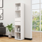 vidaXL Libreria Bianco Lucido 36x30x171 cm in Truciolato