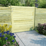 vidaXL Cancello da Giardino in Legno di Pino Impregnato 100x100 cm