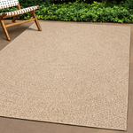 Tappeto 120x170 cm Aspetto Iuta per Interni ed Esterni