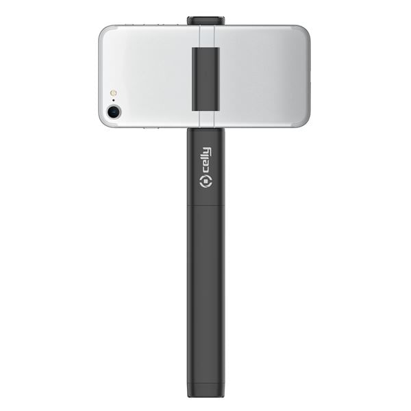 Celly-CLICKFLASHPODBK-bastone-per-selfie-Smartphone-Nero