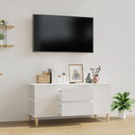 Mobile Porta TV Bianco 102x44,5x50 cm in Legno ingegnerizzato