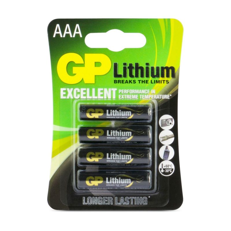 GP-Batteries-Lithium-Primary-AAA-Batteria-monouso-Mini-Stilo-AAA-Alcalino