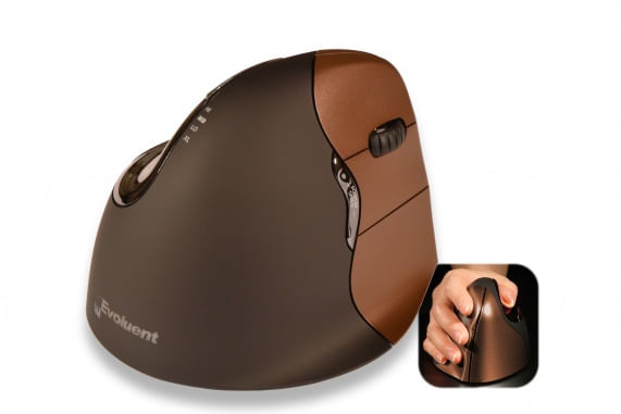 Bakker Elkhuizen BakkerElkhuizen Evoluent4 mouse Ufficio Mano destra RF Wireless Laser 2600 DPI