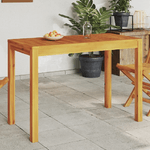 vidaXL Tavolo da Pranzo da Giardino 110x55x75 cm Legno Massello Acacia