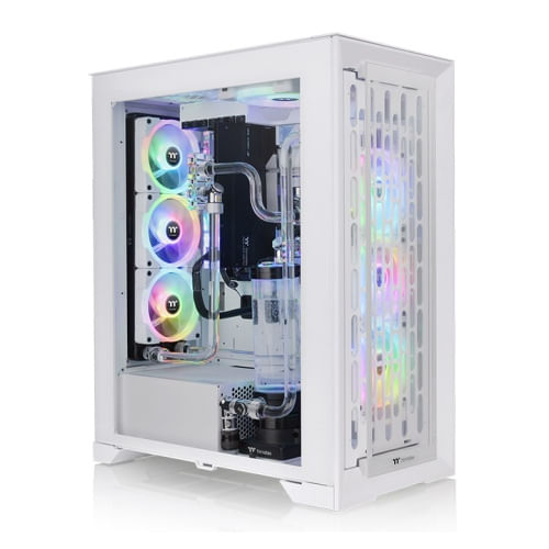Thermaltake CTE T500 TG ARGB Snow - FT - E-ATX - pannello laterale con finestra - bianco