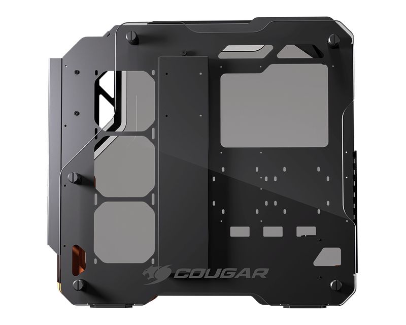 COUGAR-BLAZER-Case-da-gioco-con-telaio-aperto-in-alluminio-con-pannelli-laterali-in-vetro-temperato