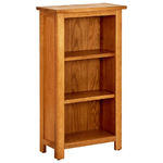 vidaXL Libreria Stretta 45x22,5x82 cm in Massello di Rovere