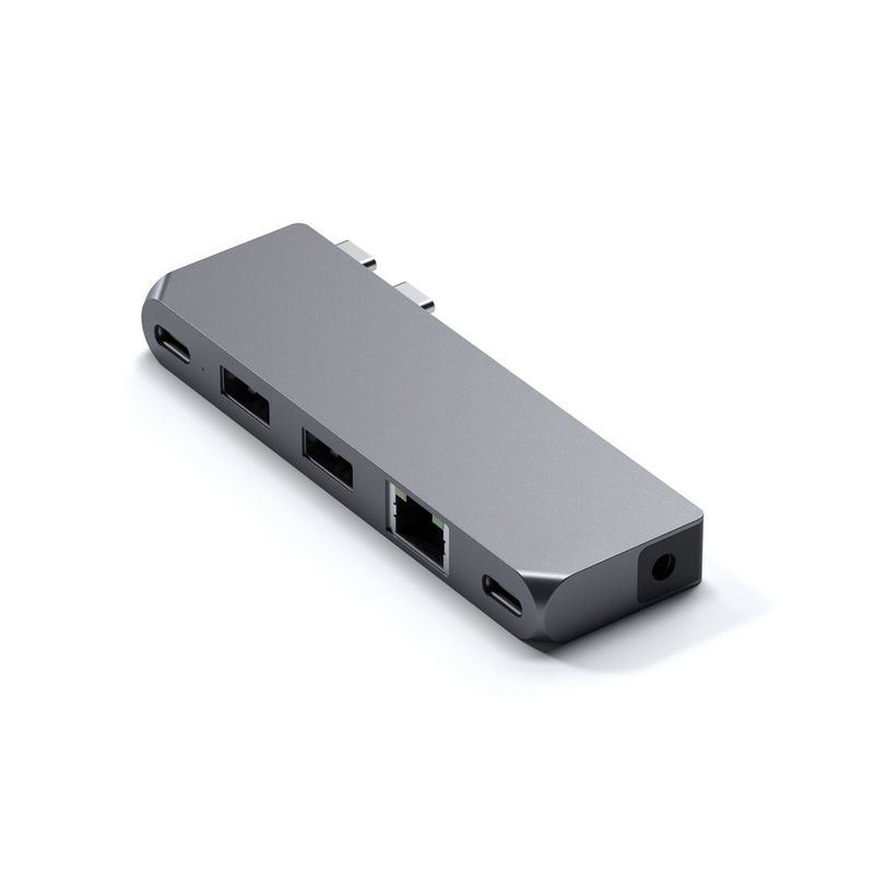 Satechi-Pro-Hub-Mini-Cablato-USB-3.2-Gen-1--3.1-Gen-1--Type-C-Grigio