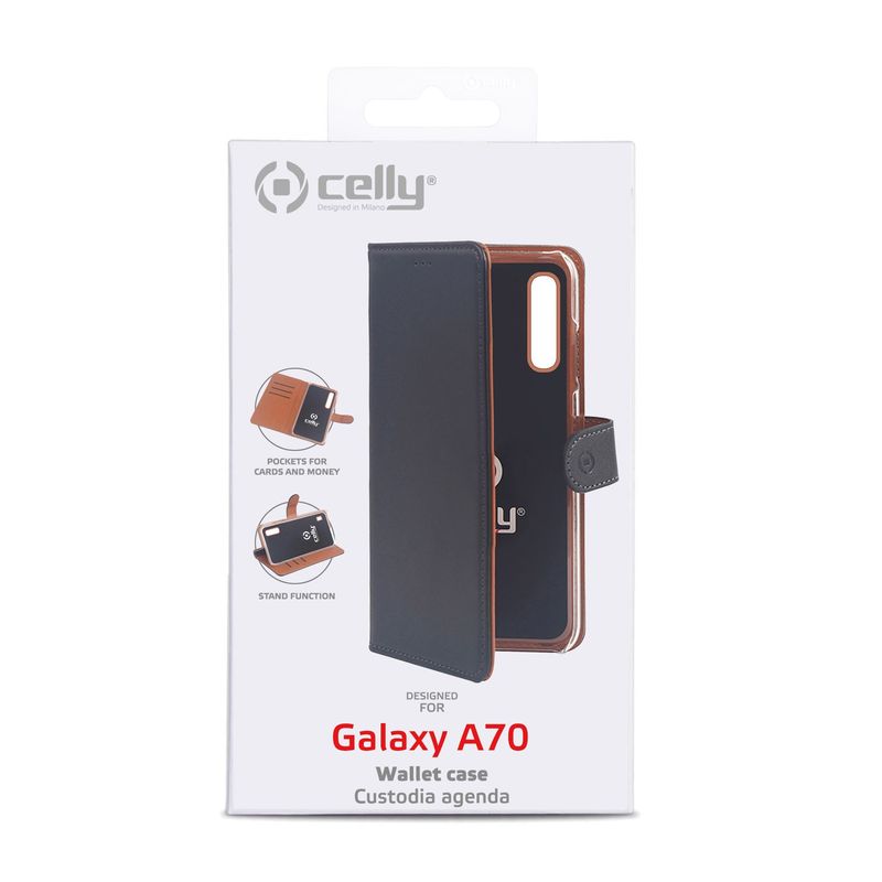 Celly-WALLY835-custodia-per-cellulare-17-cm--6.7---Custodia-flip-a-libro-Nero