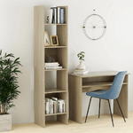 vidaXL Libreria Rovere Sonoma 40x35x180 cm in Truciolato