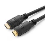 Microconnect MC-HDM191915V2.0AMP cavo HDMI 15 m HDMI tipo A [Standard] Nero (HDMI Cable 4K, 15m with - amplifier HDMI 2.