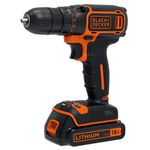 Black & Decker BDCDC18K-QW trapano Nero, Arancione