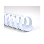 GBC Anelli plastici CombBind bianchi 14 mm (100)