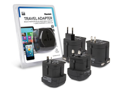 Hamlet-Traver-Adapter-adattatore-universale-da-viaggio-per-prese-elettriche-piu-caricatore-usb