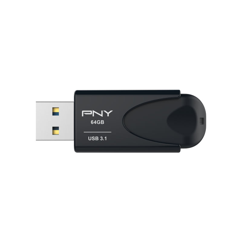 PNY-Attache-4-unita-flash-USB-64-GB-USB-tipo-A-3.2-Gen-1--3.1-Gen-1--Nero