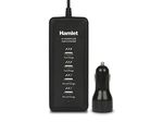 Hamlet-Car-Charger-alimentatore-usb-da-auto-5-porte-40w