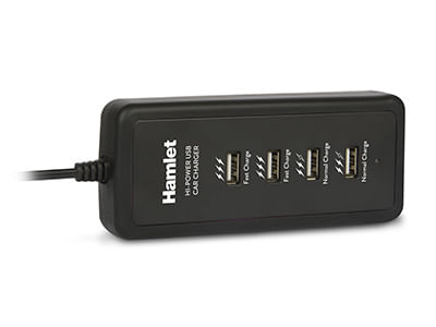 Hamlet-Car-Charger-alimentatore-usb-da-auto-5-porte-40w