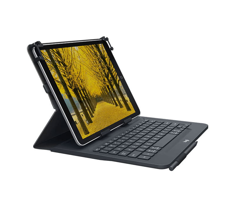 Logitech-Universal-Folio-Cover-iPad-o-Tablet-con-Tastiera-Bluetooth-Wireless-Per-la-maggior-parte-dei-tablet-da-9-10--iOS--Android-Windows