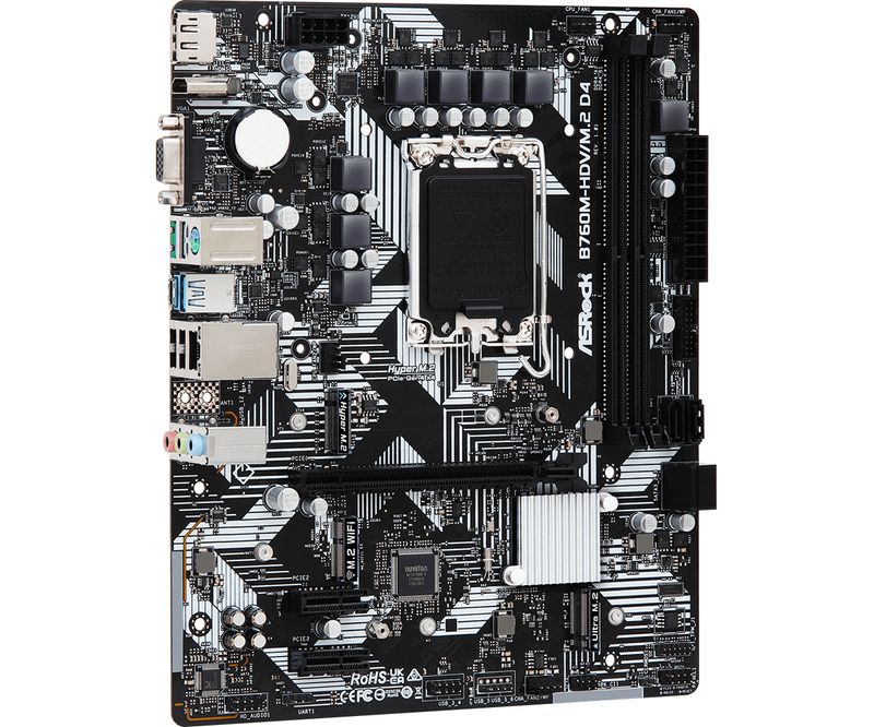 Asrock-B760M-HDV-M.2-D4-Intel-B760-LGA-1700-micro-ATX