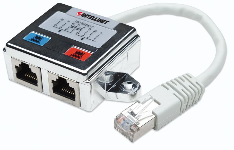 Intellinet-504195-adattatore-per-inversione-del-genere-dei-cavi-2-x-RJ45-RJ45-Argento-Bianco