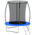 vidaXL Set Trampolino Rotondo 183x52 cm 80 kg