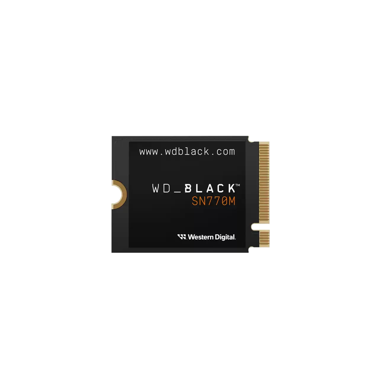 Western Digital Black WD_BLACK SN770M NVMe M.2 1 TB PCI Express 4.0 TLC 3D NAND (WD SSD M.2 [2230] 1TB Black SN770M PCIe