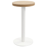 vidaXL Tavolo da Bistrot Marrone Chiaro 40 cm in MDF