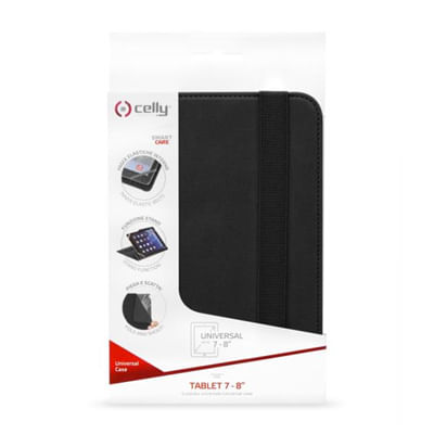 Celly-UNITAB78BK-custodia-per-tablet-203-cm--8---Custodia-a-libro-Nero