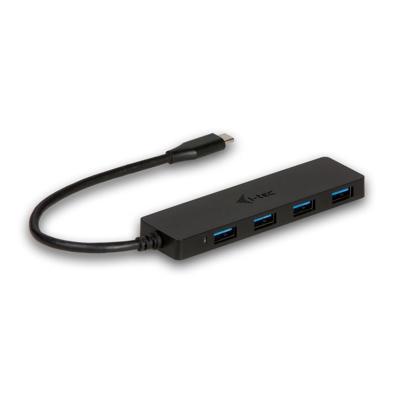 i-tec-Advance-C31HUB404-hub-di-interfaccia-USB-3.2-Gen-2--3.1-Gen-2--Type-C-5000-Mbit-s-Nero