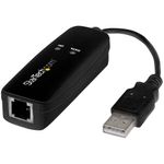 StarTech.com Modem Fax USB 2.0 - Modeme sterno da 56K per V.92