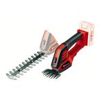 Einhell GE-CG 18/100 cesoia per erba cordless 8 mm 18 V Ioni di Litio Nero, Rosso