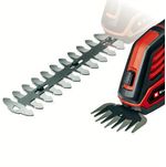 Einhell-GE-CG-18-100-cesoia-per-erba-cordless-8-mm-18-V-Ioni-di-Litio-Nero-Rosso