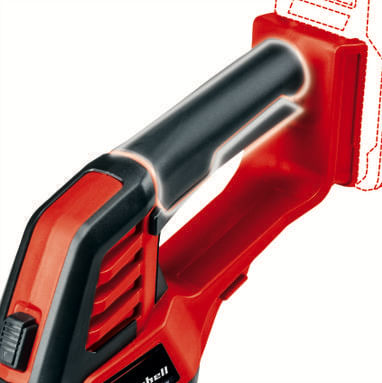 Einhell-GE-CG-18-100-cesoia-per-erba-cordless-8-mm-18-V-Ioni-di-Litio-Nero-Rosso