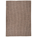 Tappeto da Esterni a Tessitura Piatta 160x230 cm Marrone