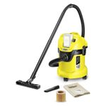 Karcher Kärcher 1.629-910.0 estrattore di polvere Nero, Giallo 17 L 300 W