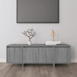 vidaXL Mobile Porta TV Grigio Sonoma 120x30x40,5 cm in Truciolato