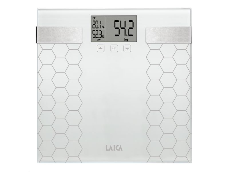 Laica-PS5014-bilance-pesapersone-Quadrato-Grigio-Bilancia-pesapersone-elettronica