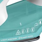 Russell-Hobbs-26470-56-ferro-da-stiro-Ferro-a-vapore-Piastra-antiaderente-2400-W-Verde-Bianco