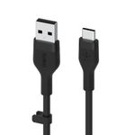 Belkin-BOOST-CHARGE-Flex-cavo-USB-1-m-USB-2.0-USB-A-USB-C-Nero