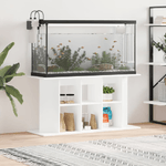 vidaXL Supporto per Acquario 120x40x60 cm in Legno ingegnerizzato Bianco