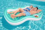 Bestway-43045-galleggiante-da-piscina-e-da-spiaggia-Blu-Multicolore-Vinile-Materassino-galleggiante