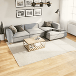 vidaXL Tappeto OVIEDO a Pelo Corto Beige 200x280 cm