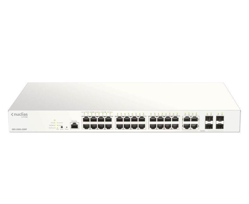 D-Link-DBS-2000-28MP-switch-di-rete-Gestito-L2-Gigabit-Ethernet--10-100-1000--Grigio