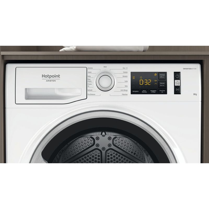 Hotpoint-NT-M11-8X3E-IT-asciugatrice-Libera-installazione-Caricamento-frontale-8-kg-A---Bianco