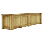 vidaXL Fioriera Rialzata 196x50x50 cm in Legno di Pino Impregnato