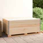 vidaXL Collari per Pallet 3 pz 100x150 cm in Legno Massello di Pino